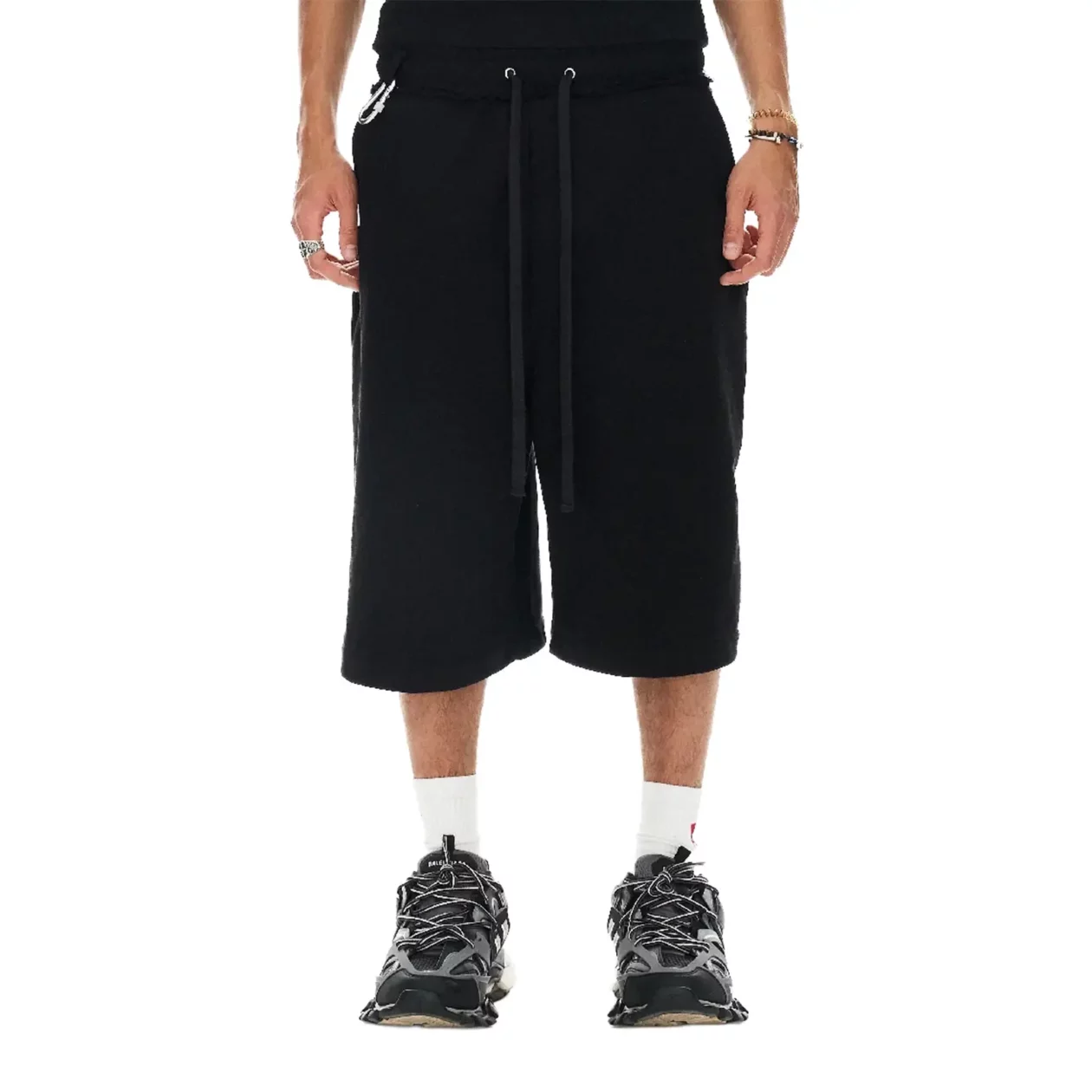 MSC DESIGN Long Shorts Black