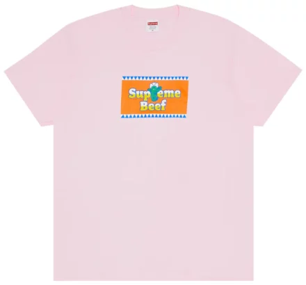 Supreme Beef Tee Pink