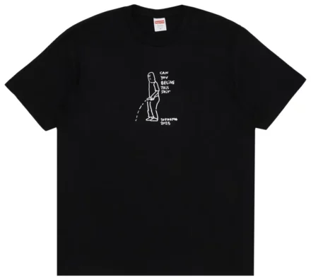Supreme Piss Tee Black