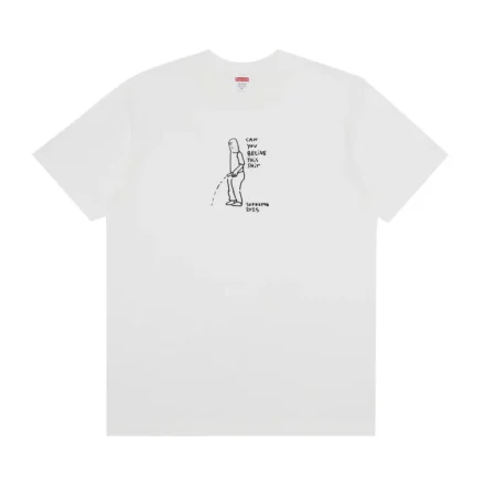 Supreme Piss Tee White