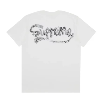 Supreme Tape Tee White