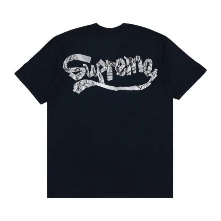 Supreme Tape Tee Navy