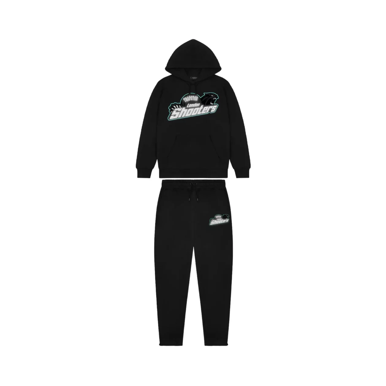 Trapstar Shooters Reflective Tracksuit Black