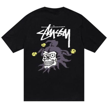 Stussy Joker Tee Black