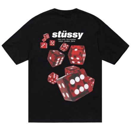 Stussy Rollers Tee Black