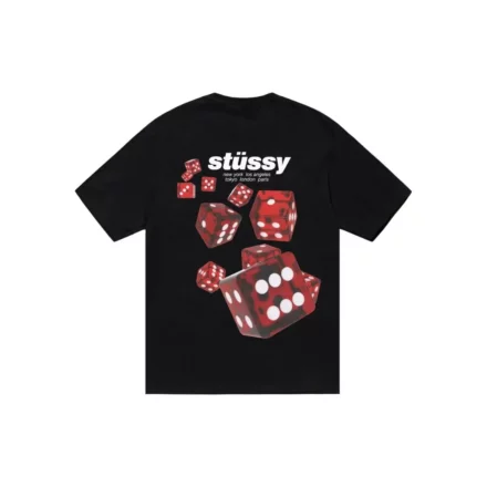 Stussy Rollers Tee Black