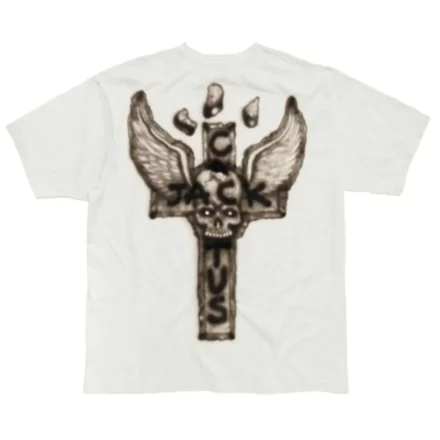 Travis Scott Jackboys 2 C2 Tee White