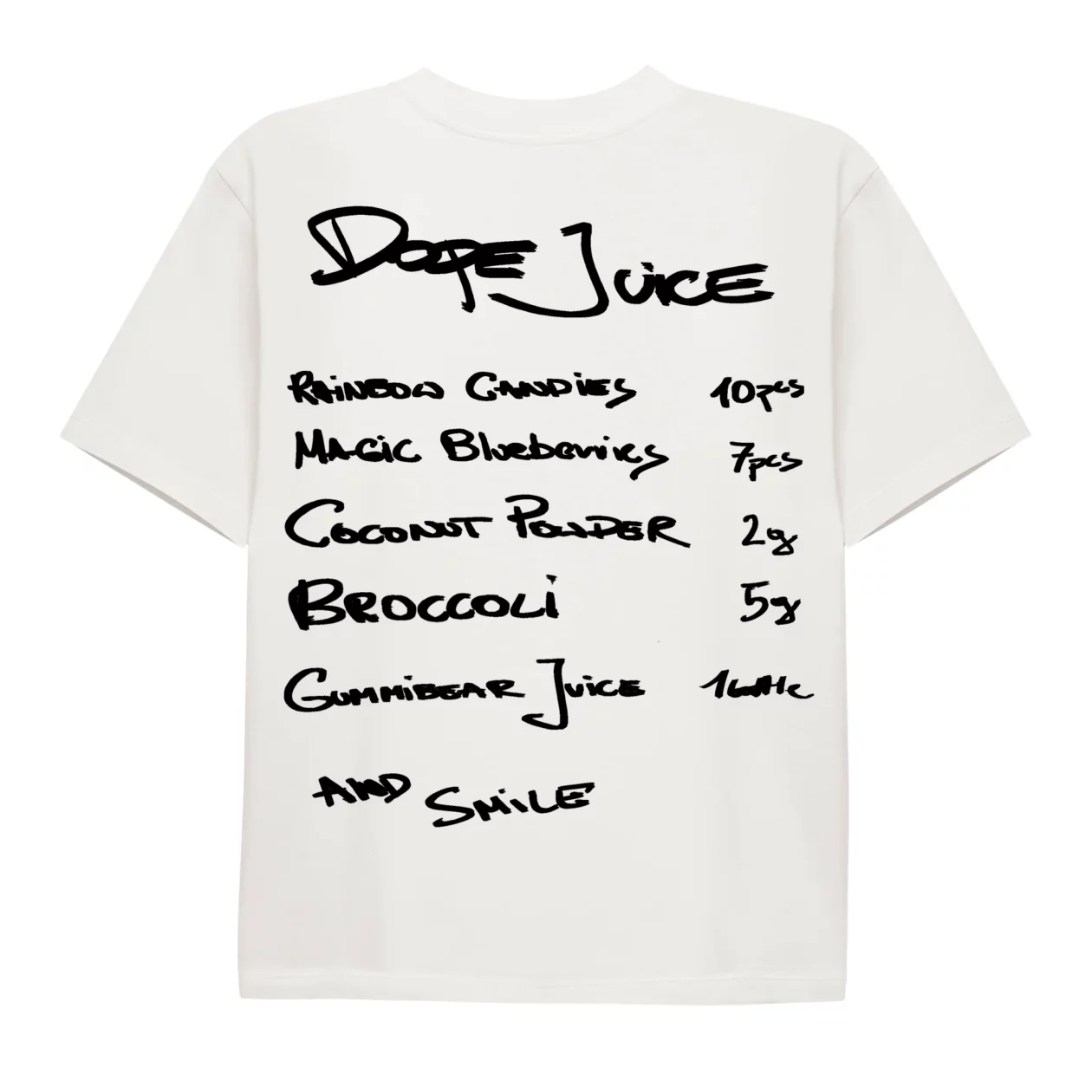 Oddity Dope Juice Tee White