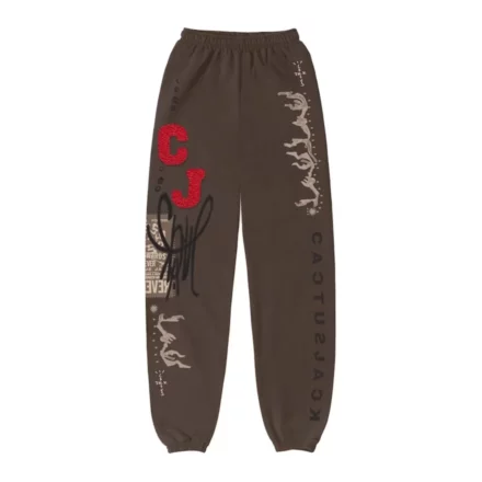 Travis Scott Flare Sweatpants Brown