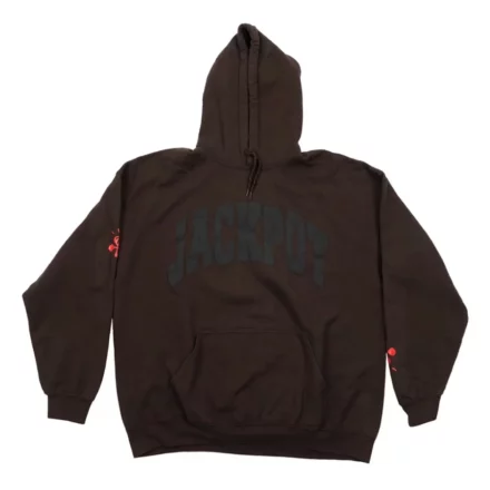 Travis Scott Road to Utopia Las Vegas Jackpot Hoodie Brown