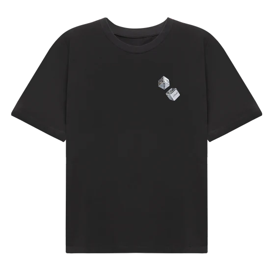 Cafe Societe T-shirt Dices Black