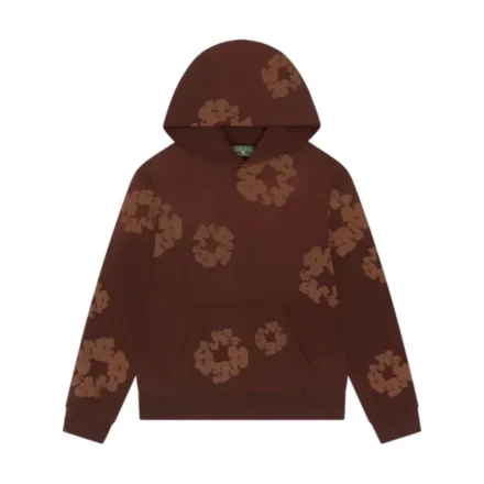 Denim Tears Mono Wreath Hoodie Brown