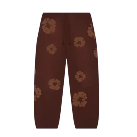 Denim Tears Mono Wreath Sweatpants Brown