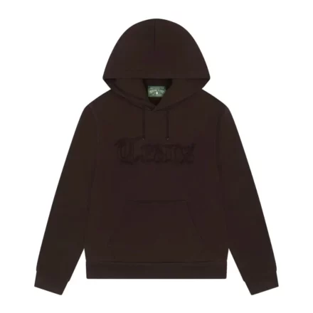 Denim Tears - Tears Cut Hoodie Brown