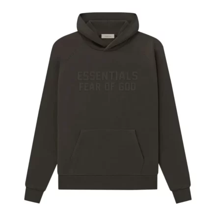 Fear of God Essentials Hoodie Off Black