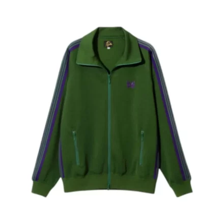 Needles Track Jacket Green Purple