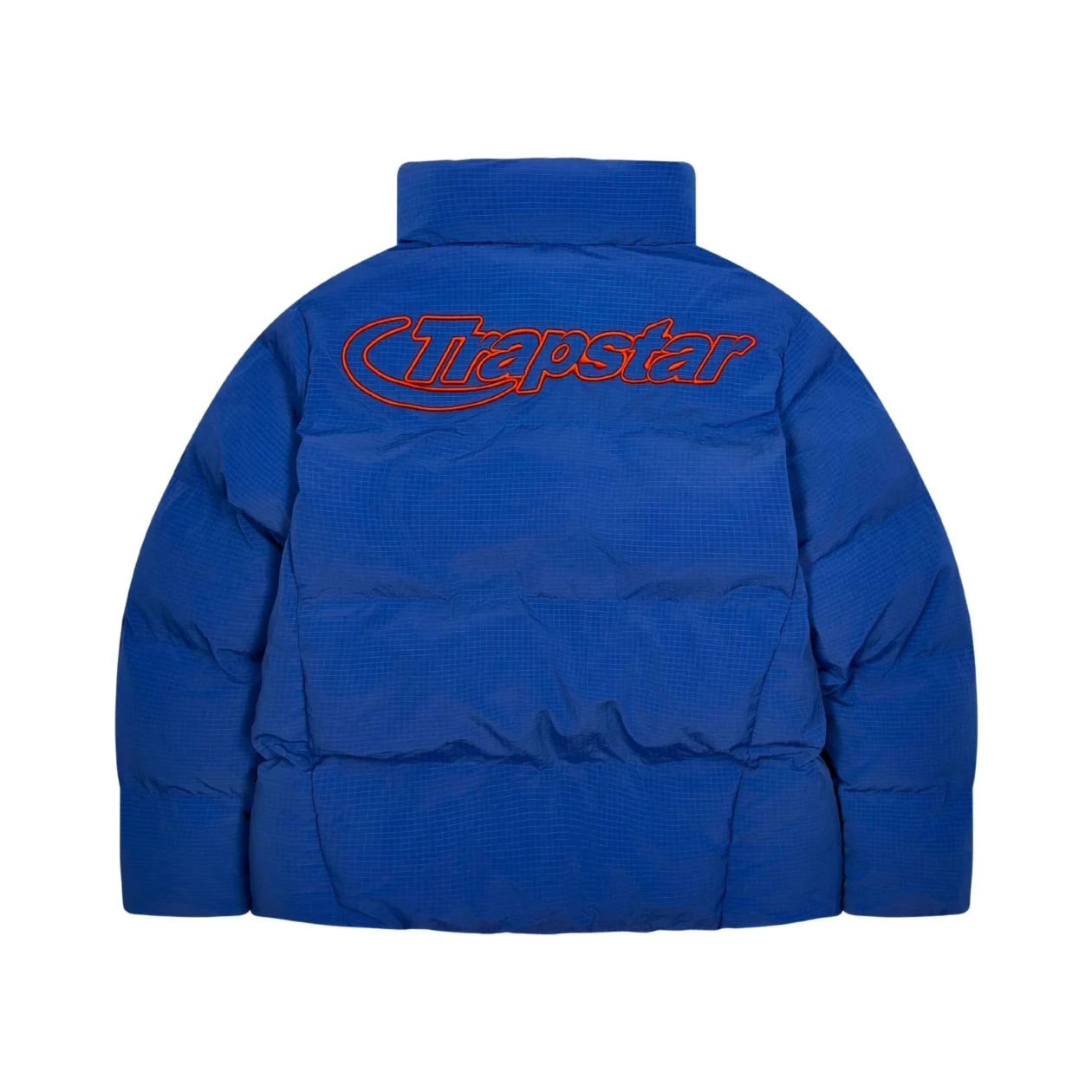 Trapstar Hyperdrive Ripstop Puffer - Blue_Orange Back