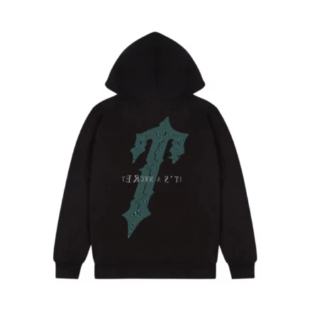 Trapstar Irongate T High Frequency Hoodie - Black Back