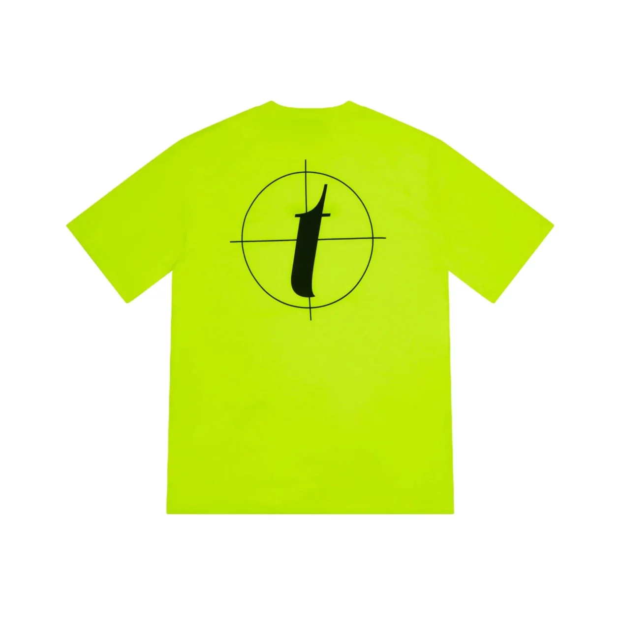 Trapstar Target Print Tee - Lime Back