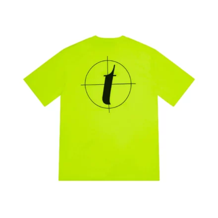 Trapstar Target Print Tee - Lime Back