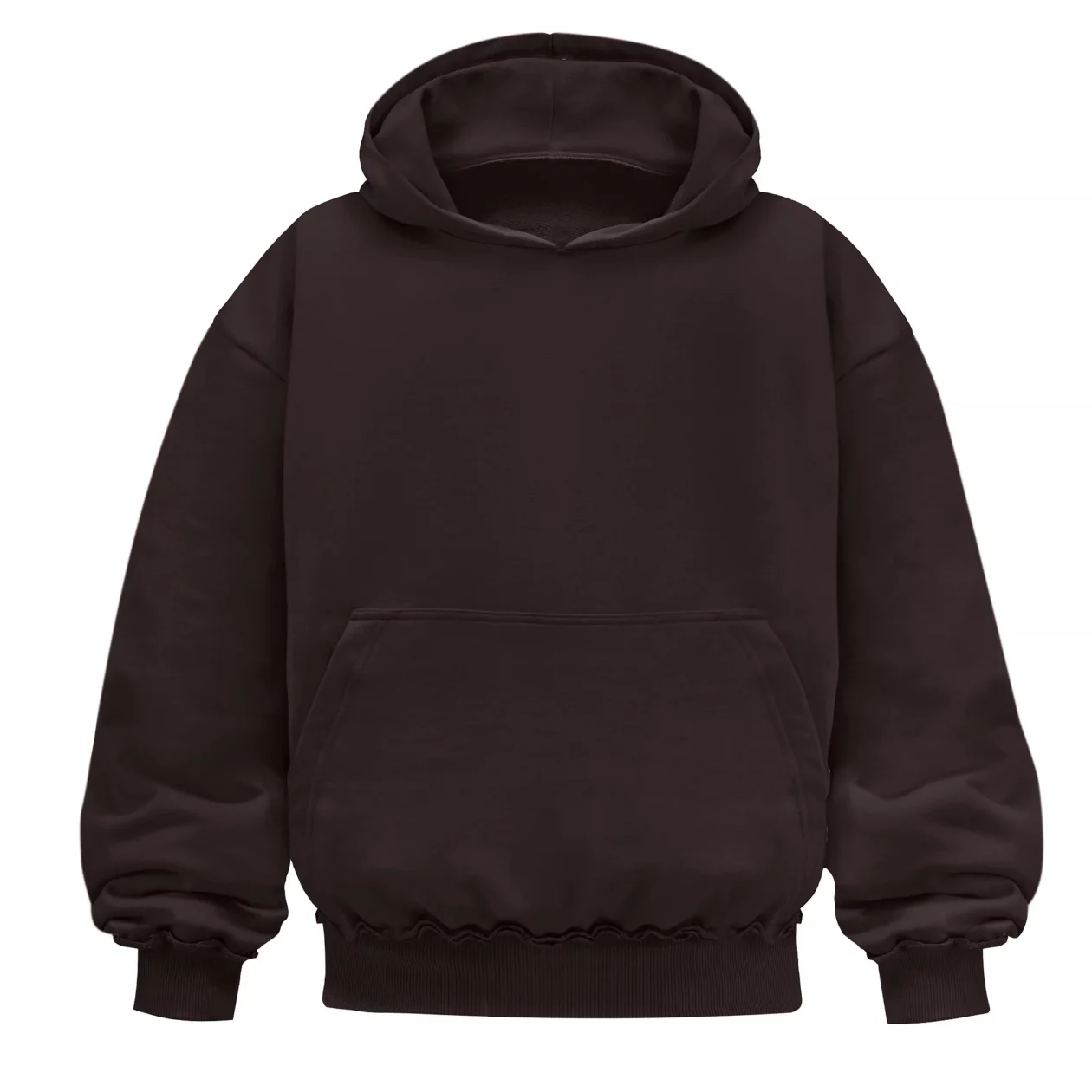 MSC DESIGN Brown Hoodie 1