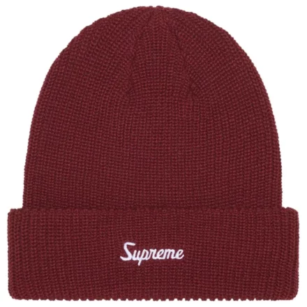 Supreme Loose Gauge Beanie Cardinal