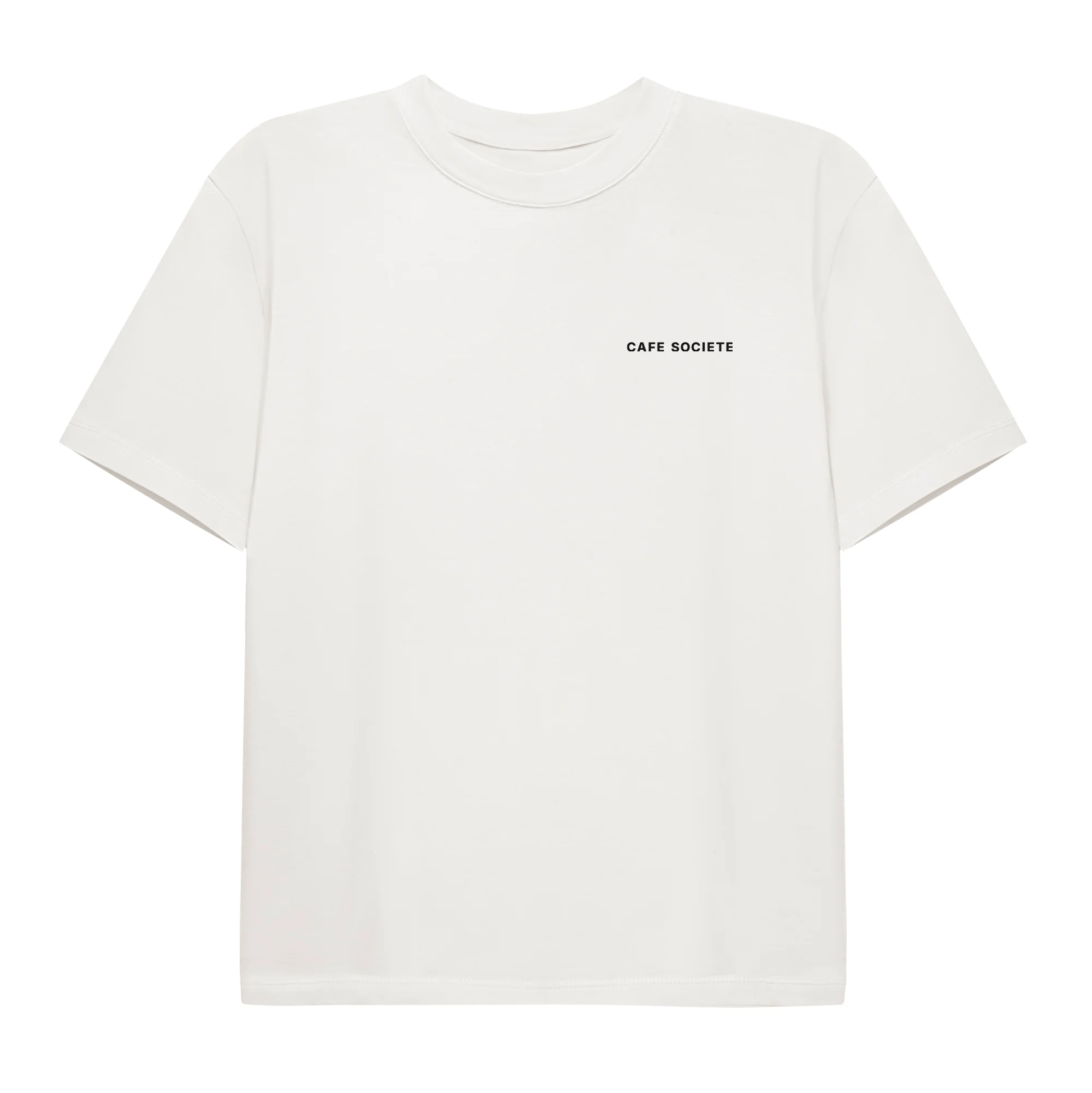 Cafe Societe T-shirt Chandalier (White) 1