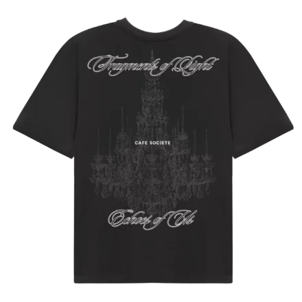 Cafe Societe T-shirt Chandalier (Black)