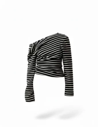 Cafe Societe Top Holly (Striped)