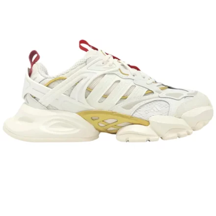 Adidas XLG Runner Deluxe Off White Gold Metallic Red