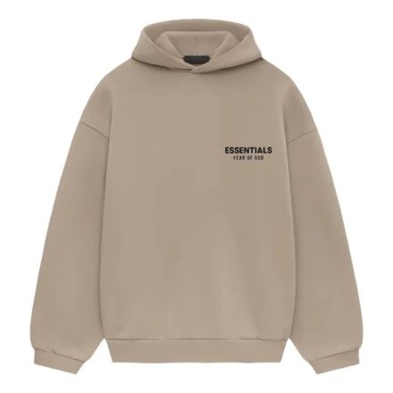 Fear of God Essentials Fleece Hoodie Desert Sand 1