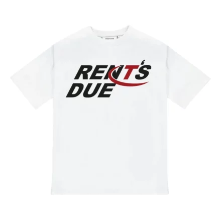 Trapstar x Nemzzz Rent's Due Tee - White
