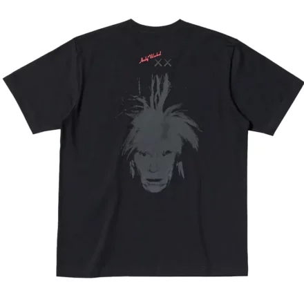 KAWS + WARHOL UT GRAPHIC Tee Black