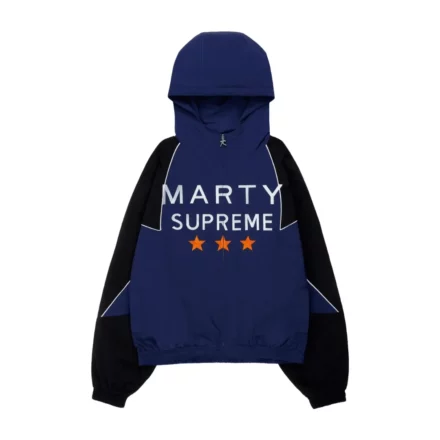 NAHMIAS x Marty Supreme A24 Classic Warm Up Jacket Navy 1