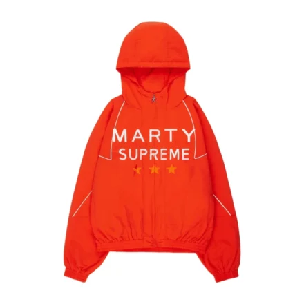 NAHMIAS x Marty Supreme A24 Classic Warm Up Jacket Orange 1