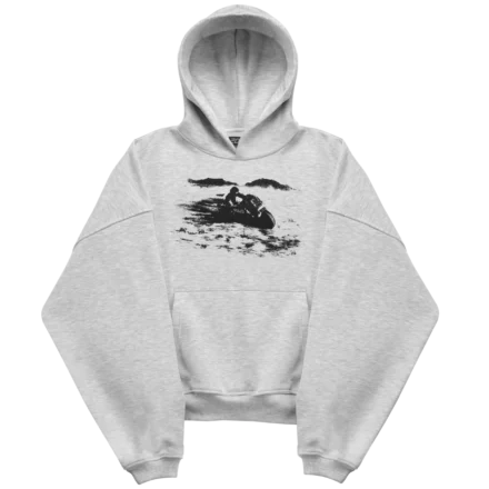 Wasteland Hoodie Grey 1